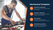 Simple Mechanical PowerPoint Template And Google Slides