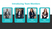 Best Introducing Team Members In PPT And Google Slides