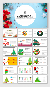 Elegant Merry Christmas PPT And Google Slides Themes