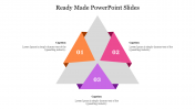 Ready Made PowerPoint Slides With Triangle Shapes