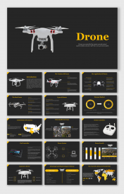 Innovative Drone Presentation And Google Slides Templates