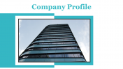 Blue Color Company Profile PPT And Google Slides Themes