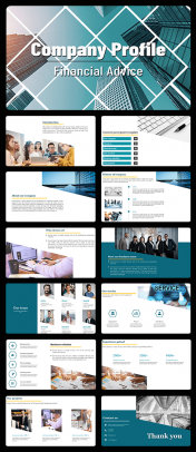 Optimize Company Profile PowerPoint And Google Slides Themes