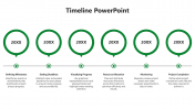 Mind Blowing Flat Timeline PPT And Google Slides Template