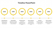 Delightful Flat Timeline PPT And Google Slides Template