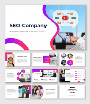 Amazing SEO Company PowerPoint And Google Slides Templates