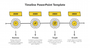 Finest Timeline Process Flow PowerPoint And Google Slides