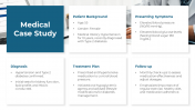 Attractive Medical Case Study PPT And Google Slides Template