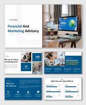 Attractive Financial And Marketing PPT and Google Slides