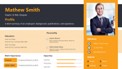 Elegant Portfolio Design PPT And Google Slides Template