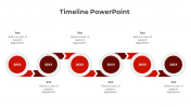 Editable Timeline PowerPoint Presentation And Canva Template