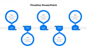 Easy To Useable Cool Timeline PPT And Canva Template