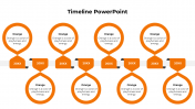 Editable Cool Timeline PowerPoint And Canva Template