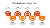 Creative Timeline Design PowerPoint Template for Planning