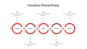 Easy To Edit Timeline Ideas PPT And Google Slides Template