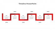 Dynamic Timeline Design PowerPoint for Business Planning