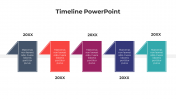 Our Predesigned Timeline Design PowerPoint And Google Slides