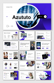 Awesome Company Profile PowerPoint Presentation Template