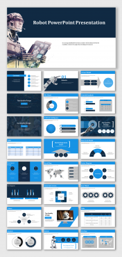 Creative Robot PPT Presentation And Google Slides Templates 