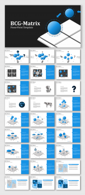 Unique BCG Matrix PPT Presentation And Google Slides Themes