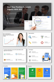 Creative SEO Agency PowerPoint And Google Slides Templates