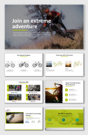 Innovative Biker PowerPoint And Google Slides Templates