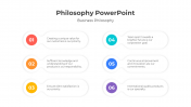 Editable Business Philosophy PPT And Google Slides Template