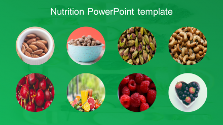 Image nutrition PowerPoint template Presentation slide