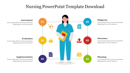 Try Now Nursing PowerPoint Template Download