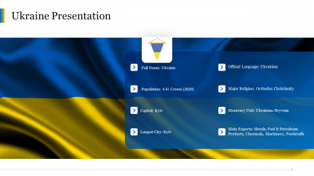 ukraine presentation template