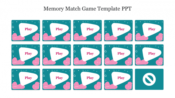 Creative Memory Match Game Template PPT For Presentation