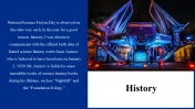 National Science Fiction Day PPT and Google Slides Templates