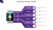 Creative Stage Marketing Strategy Template Presentation