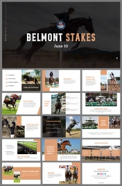 Belmont Stakes PowerPoint and Google Slides Themes