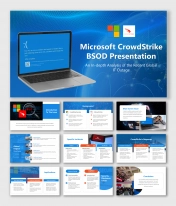 Microsoft CrowdStrike BSOD Presentation And Google Slides