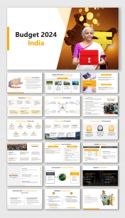 Usable India Budget 2024 PowerPoint And Google Slides Themes