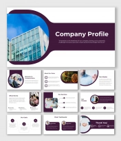 Astonishing Company Profile PowerPoint And Google Slides