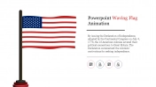 PowerPoint Waving Flag Animation Template and Google Slides