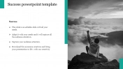 Success PowerPoint Presentation Template for Achieving Goals