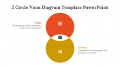 2 Circle Venn Diagram PowerPoint and Google Slides Themes