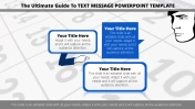Editable Text Message PowerPoint Template Presentation