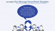 Text Message PowerPoint Template With Images Presentation