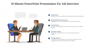 10 minute powerpoint presentation for job interview