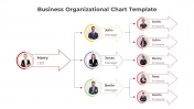Business Organizational Chart PowerPoint And Google Slides