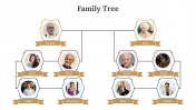 Editable Family Tree PowerPoint and Google Slides Themes