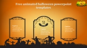 Creative Spooky Halloween PowerPoint Templates Slide