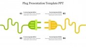 Creative Plug Presentation Template PPT Slide Design