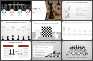Oficina de xadrez  Modelo do Google Slides e PowerPoint