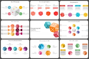 The Dice Roller (1 and 2 Dice) BUNDLE - PPT Template for Probability and  Games