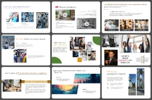 How to use PowerPoint to create a portfolio